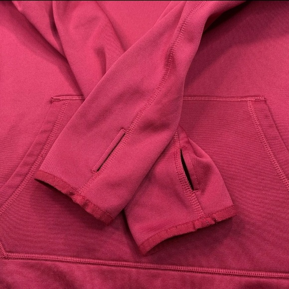 Nike Red Hoodie with Orange Logo - Picture 2 of 5